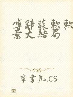 傅辞苏软软沈知意大结局