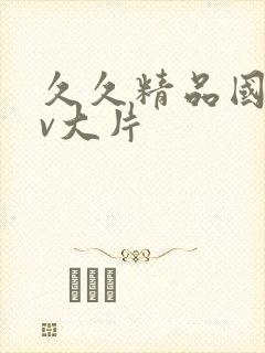 久久精品国产av大片