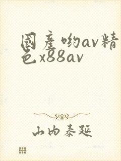国产哟av精品色x88av