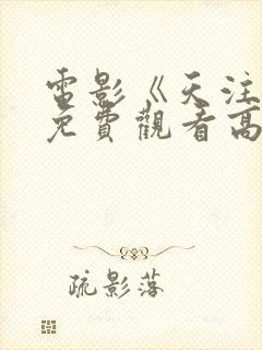 电影《天注定》免费观看高清完整版