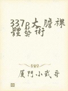 337p大胆裸体艺术封面