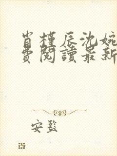 肖槿辰沈婉凝免费阅读最新章节封面