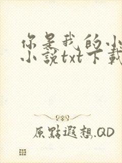 你是我的小确幸小说txt下载封面