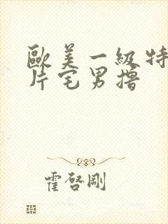 欧美一级特黄大片宅男撸封面