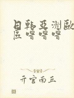 日韩亚洲欧美一区噜噜噜