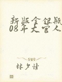 新版金银瓶2008年大官人