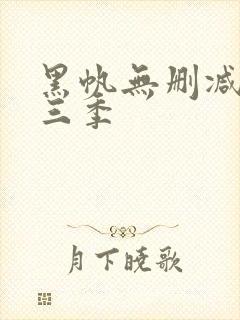 黑帆无删减版第三季