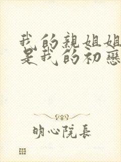 我的亲姐姐才不是我的初恋封面