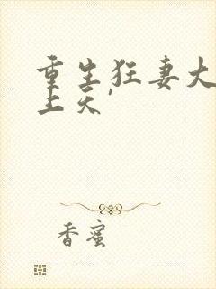 重生狂妻大佬宠上天'