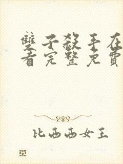 双子杀手在线观看完整免费版