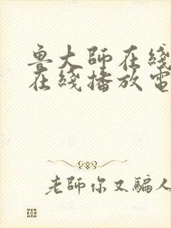 鲁大师在线看片在线播放电影