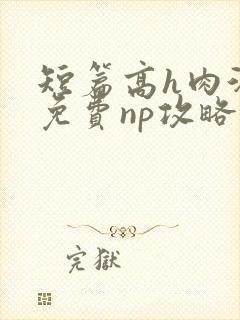 短篇高h肉汁文免费np攻略