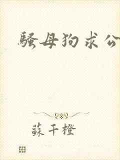 骚母狗求公狗操