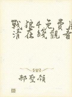 战狼4免费版高清在线观看