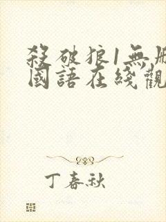 杀破狼1无删减国语在线观看