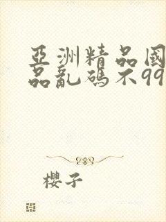 亚洲精品国产精品乱码不99热封面