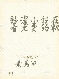 动漫小说在哪里看免费的软件