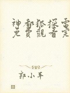 神都狐探电视剧免费观看完整版