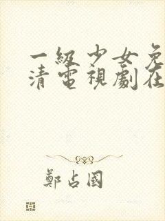 一级少女免费高清电视剧在线观看