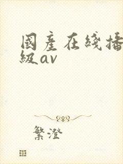 国产在线播放一级av