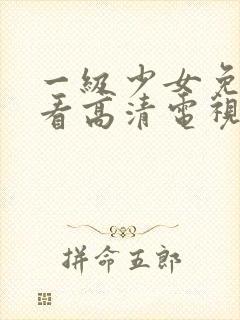 一级少女免费观看高清电视剧韩剧在封面