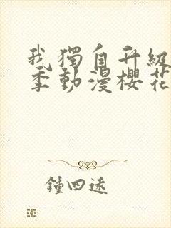 我独自升级第二季动漫樱花