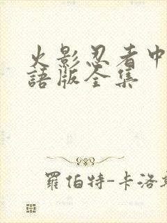 火影忍者中文国语版全集