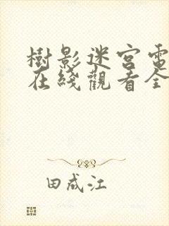 树影迷宫电视剧在线观看全集免费