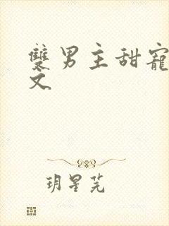 双男主甜宠生子文封面