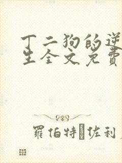 丁二狗的逆袭人生全文免费阅读