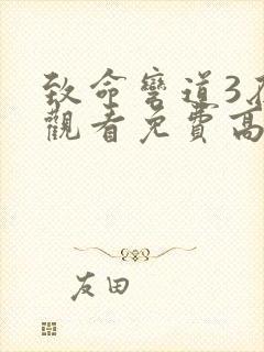 致命弯道3在线观看免费高清完整版封面