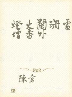 灯火阑珊处 新增番外