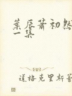 叶辰萧初然最后一集