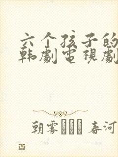 六个孩子的妈妈韩剧电视剧免费观看全集