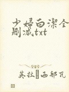 少妇白洁全文无删减txt