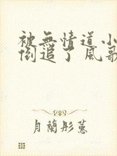 被无情道小师弟倒追了 风歌且行 小说封面