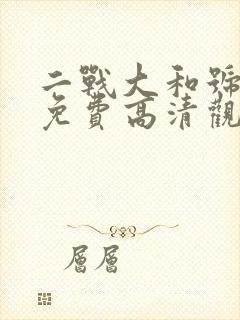 二战大和号电影免费高清观看