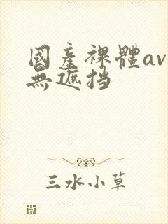 国产裸体av久无遮挡