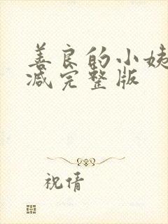 善良的小姨无删减完整版