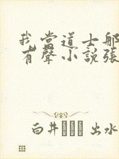 我当道士那些年有声小说张旭封面