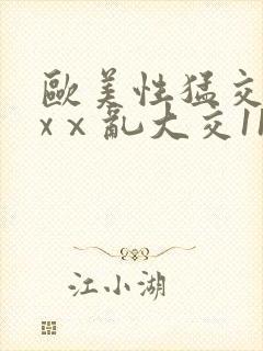 欧美性猛交xxxⅹ乱大交11