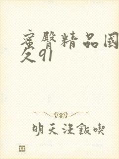 蜜臀精品国产久久91