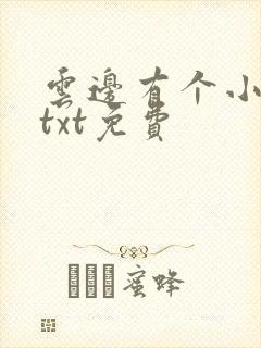 云边有个小卖部txt免费