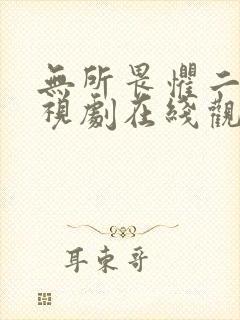 无所畏惧二部电视剧在线观看免费