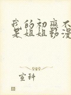 我的初恋不可能是姐姐动漫1到2集