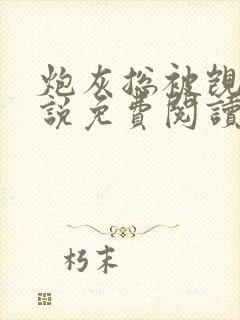 炮灰总被觊觎小说免费阅读