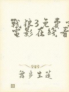 战狼3免费完整电影在线看 高清下载