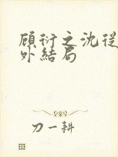 顾衍之沈从灵番外结局