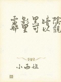 电影黑暗阴影在哪里可以观看封面