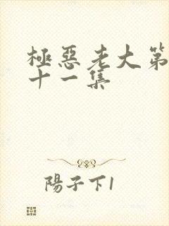 极恶老大第二季十一集